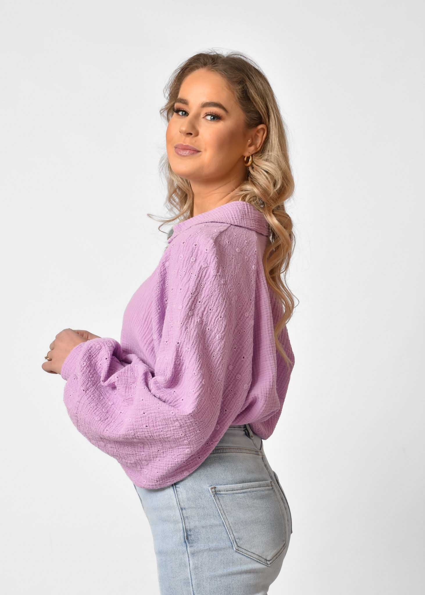 Loua blouse lila