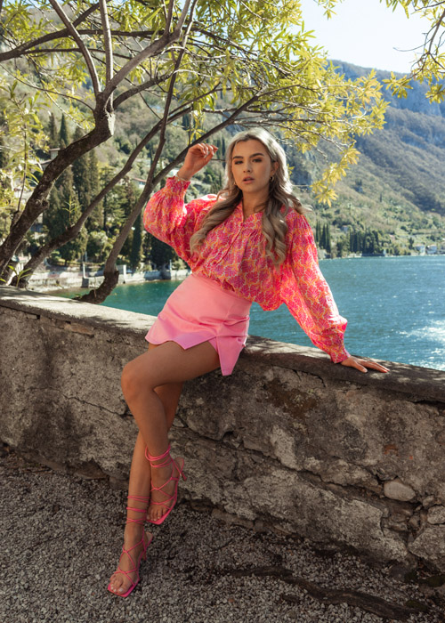 Elena blouse roze