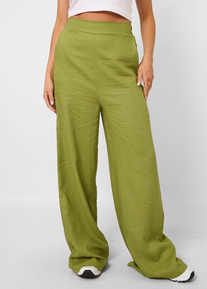 Marit linnenlook broek