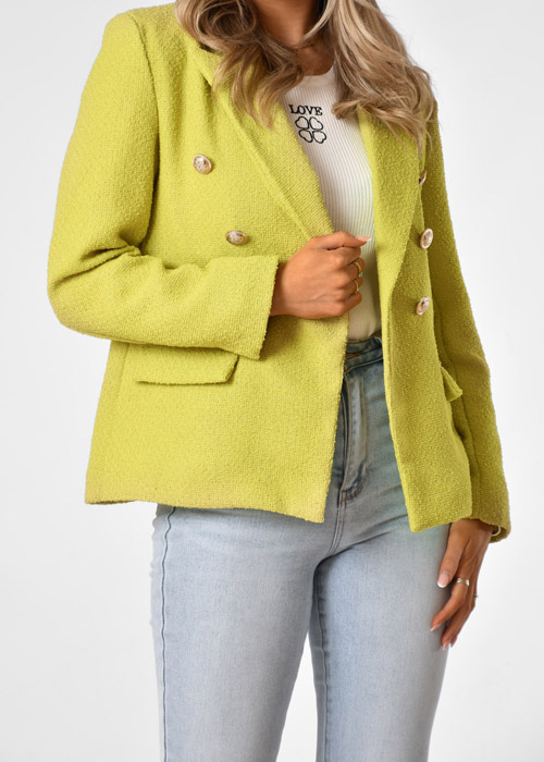 Romee blazer lime