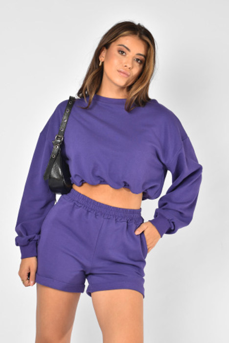 Yva sweater violet