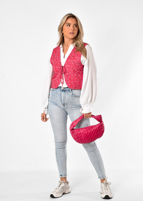 Sophie gilet fuchsia 