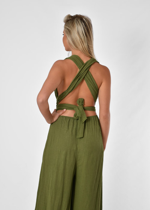 Vera jumpsuit groen
