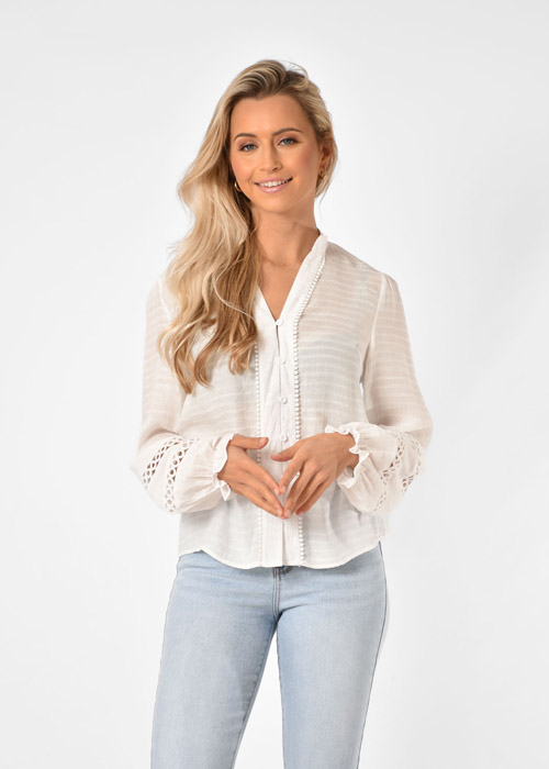 Lindsey blouse wit
