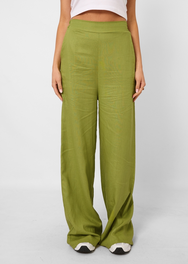 Marit linnenlook broek