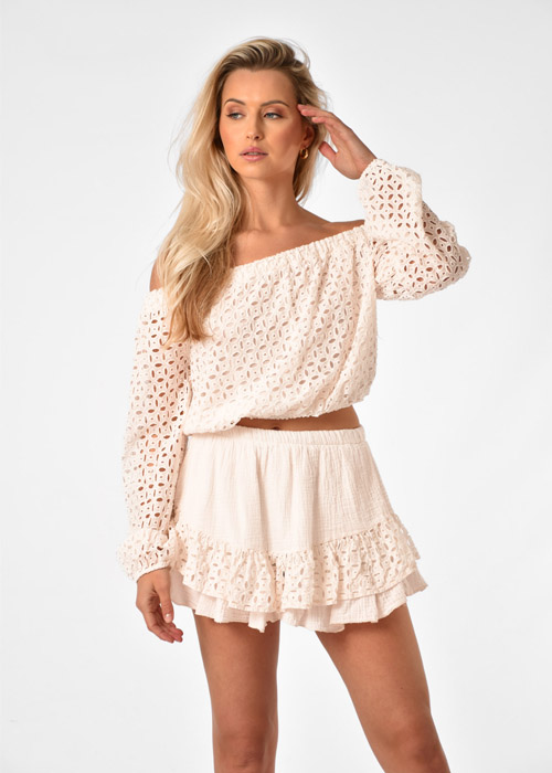 Jenna blouse creme