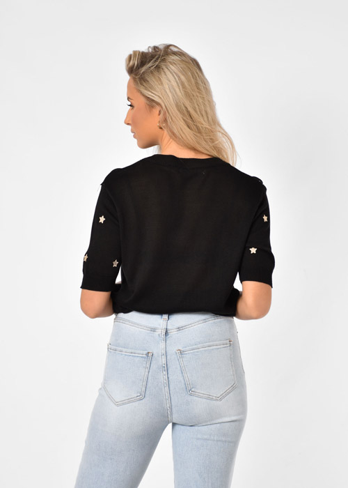 Renee top zwart