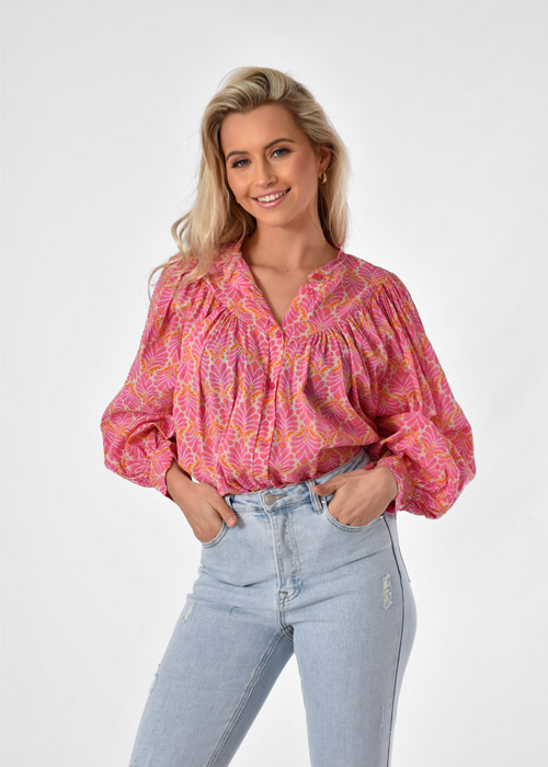 Elena blouse roze