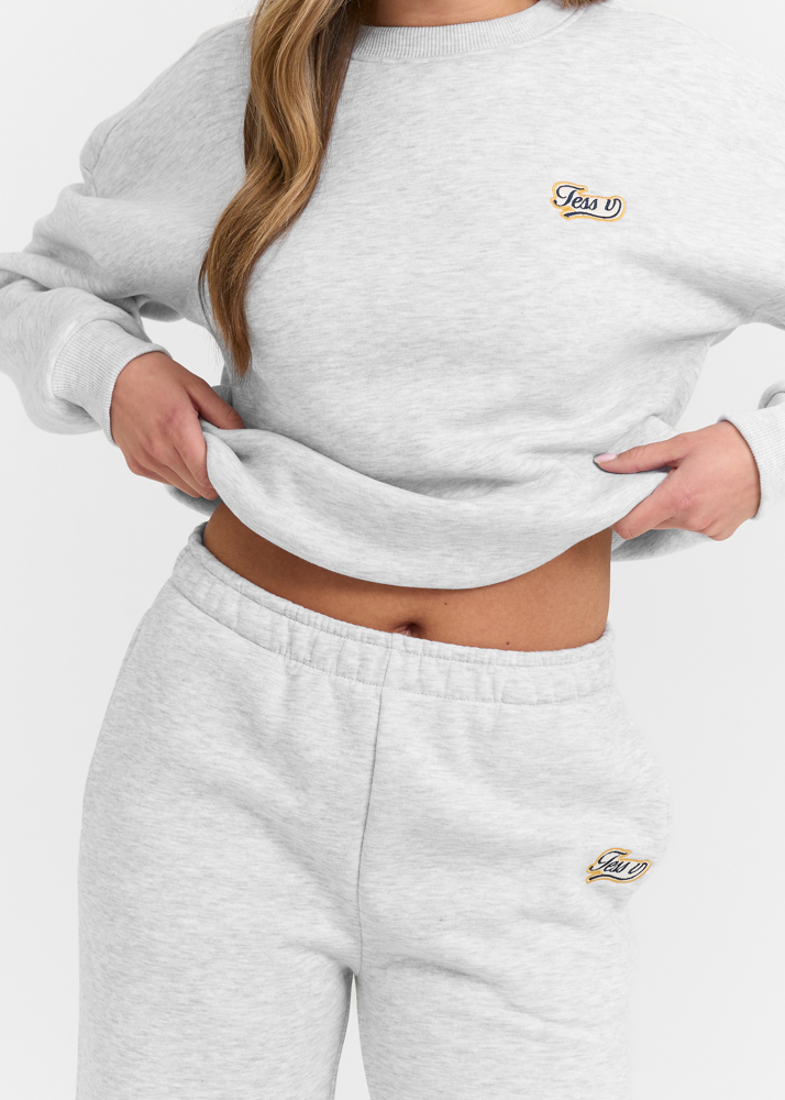 Patch sweatpants
