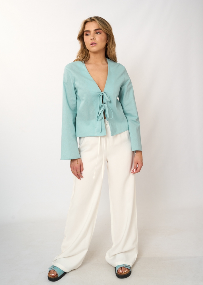 Jolijn blouse blauw
