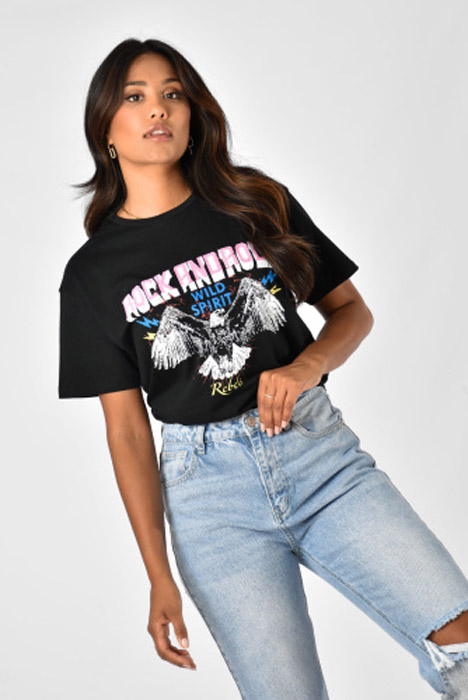Rock en roll t-shirt