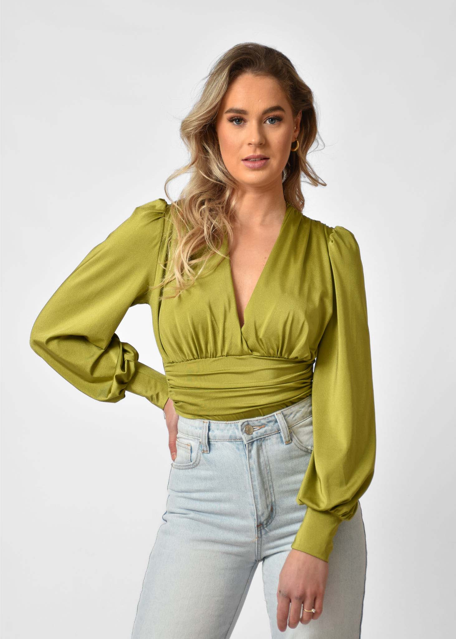 Ella body groen