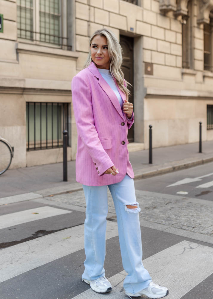 Cara blazer roze 