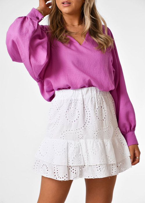 Mayka skirt white