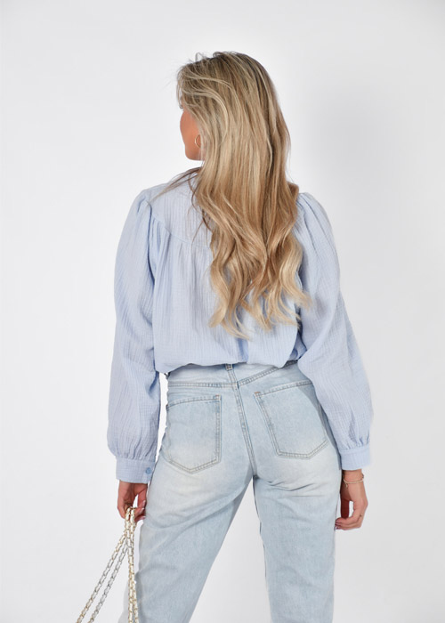 Nienke blouse blauw