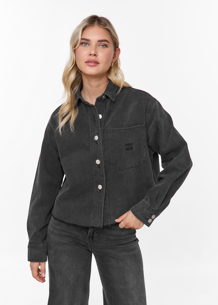 Denim blouse