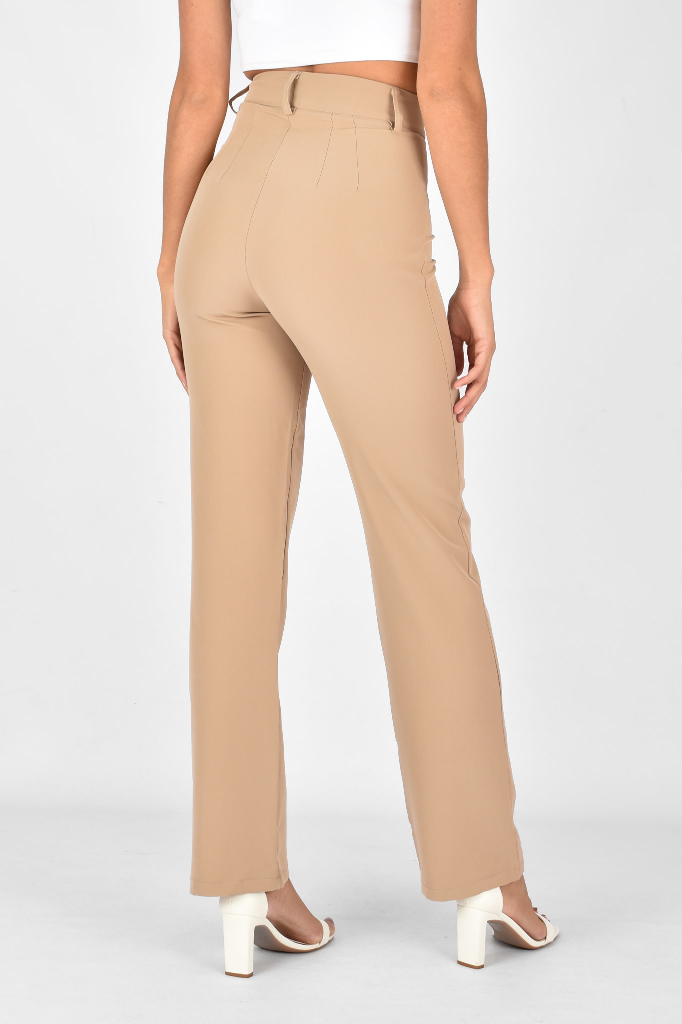 Romy pantalon camel