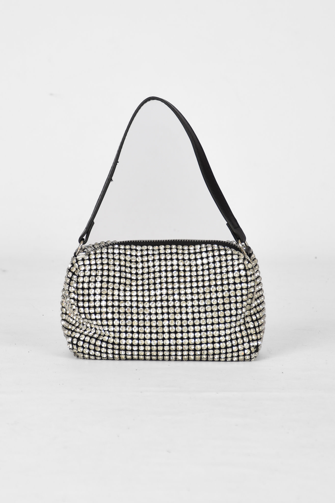 Noa glitter tas zilver