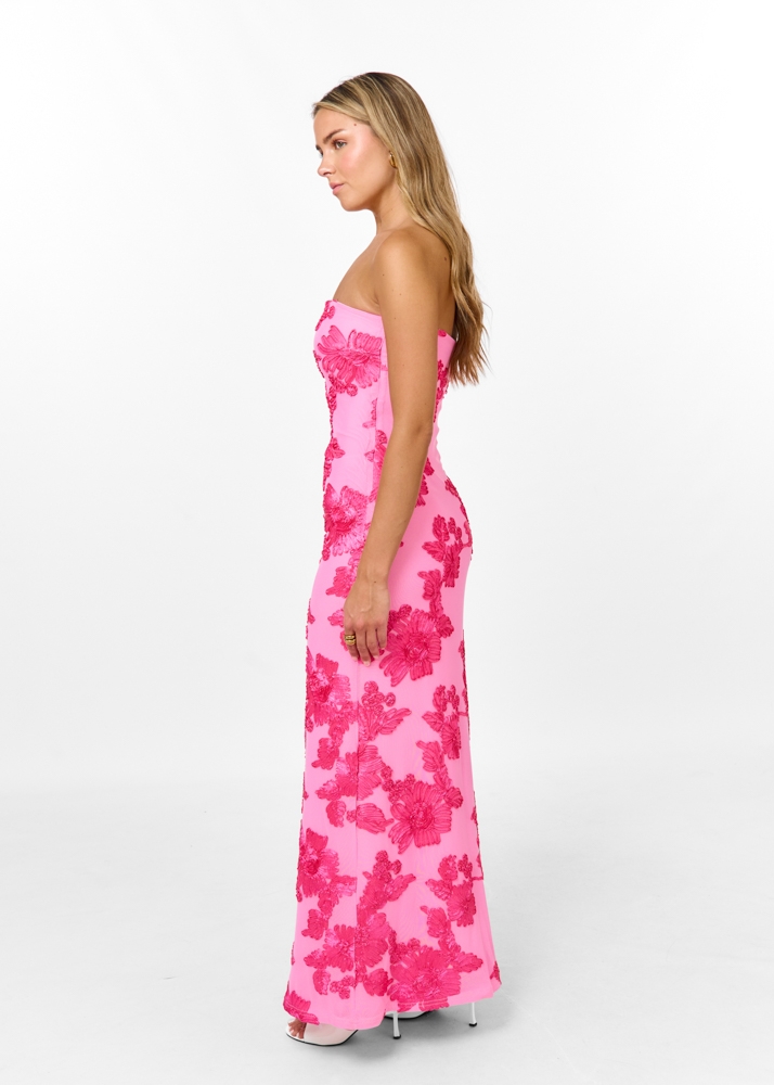 Marell maxi jurk roze