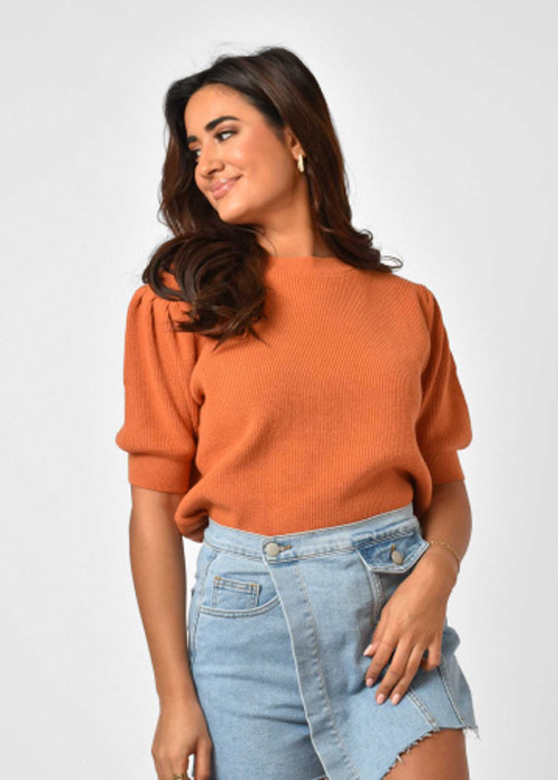 Nanouk top oranje