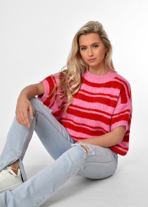 Estelle trui roze