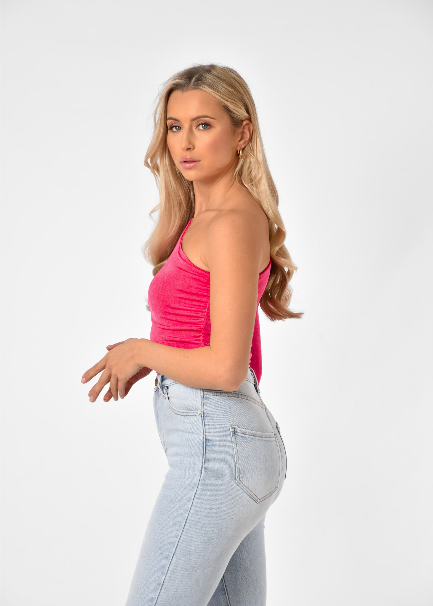 Janna top fuchsia