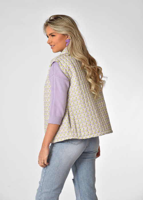 Marthe gilet lila