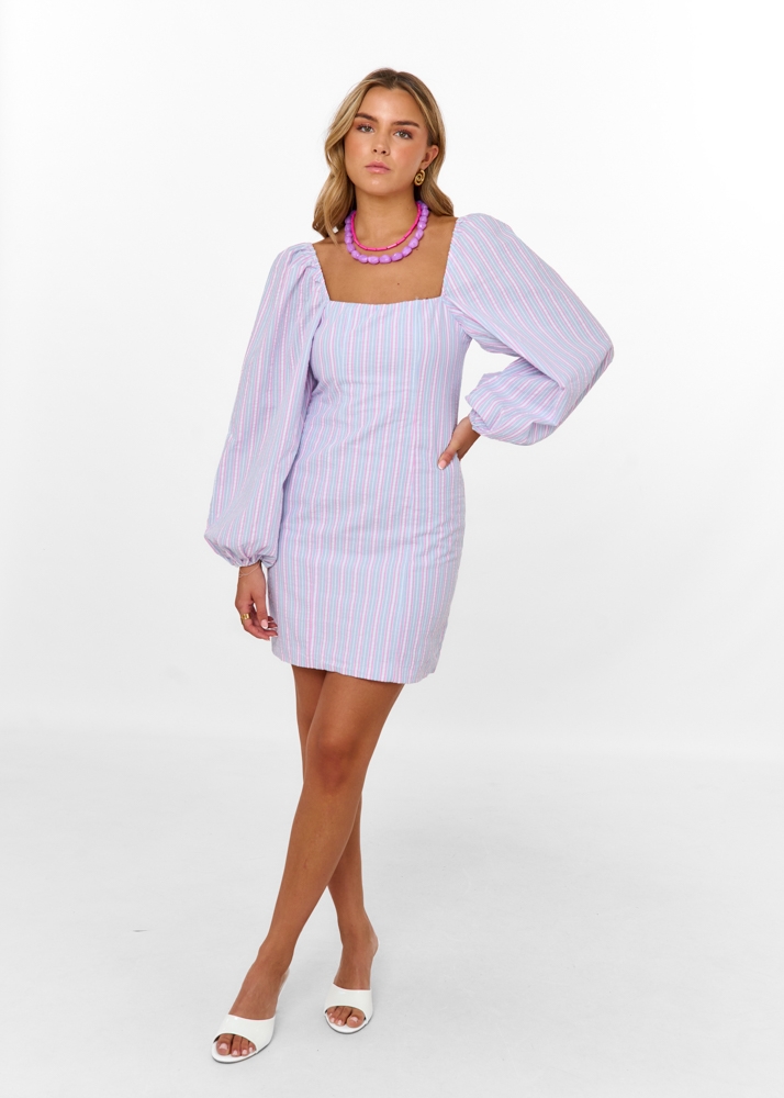 Perlita jurk lila