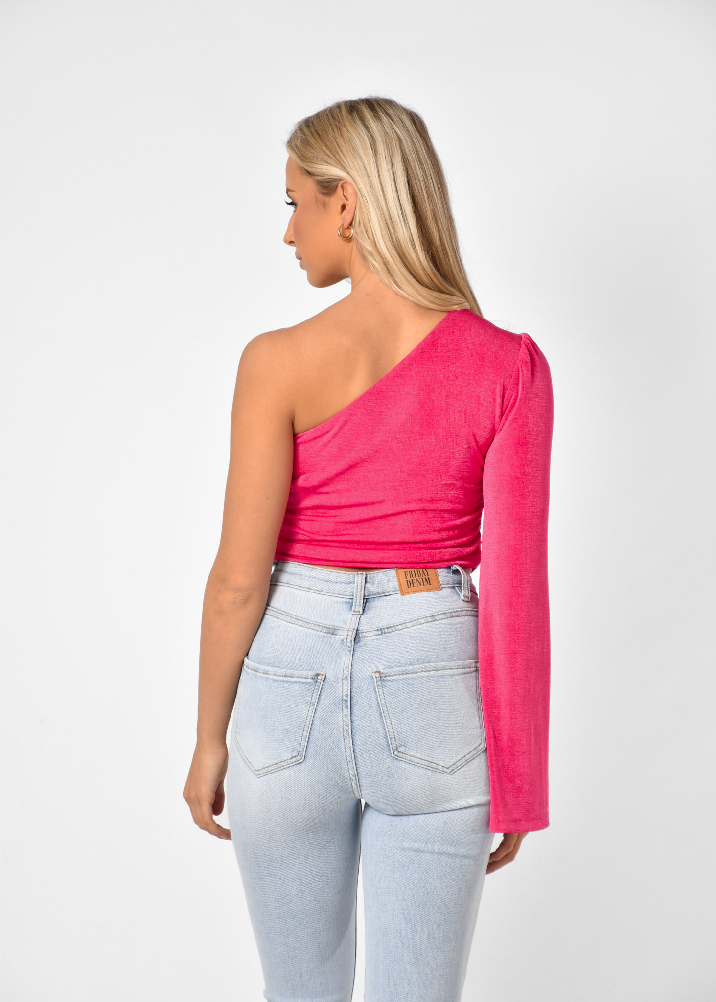 Janna top fuchsia