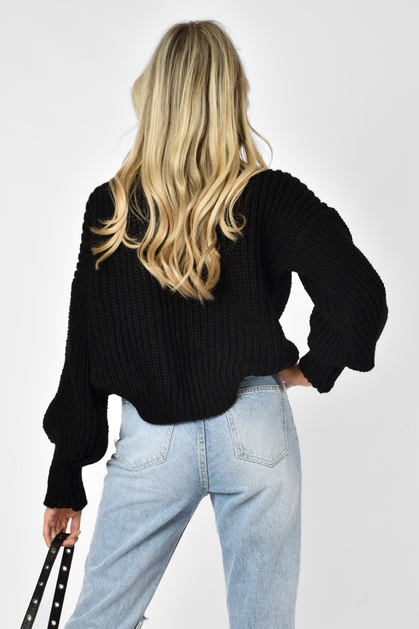 Evianne trui zwart