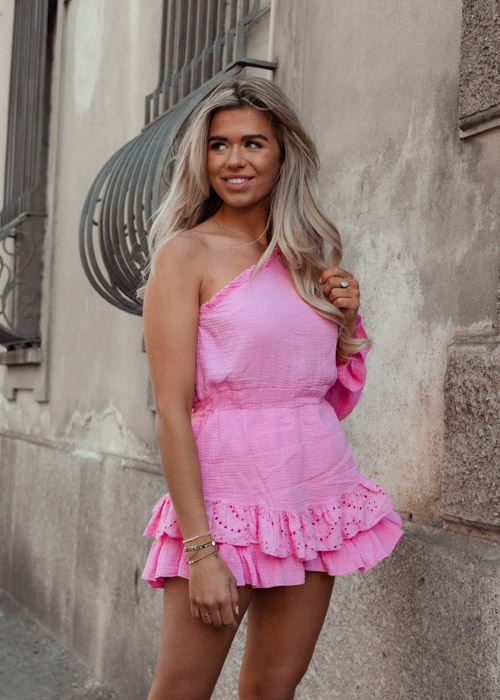 Noor playsuit roze