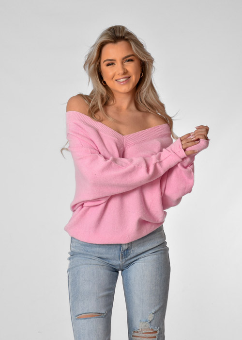 Ellen trui roze