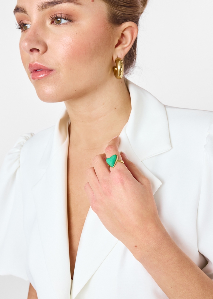 Amber ring