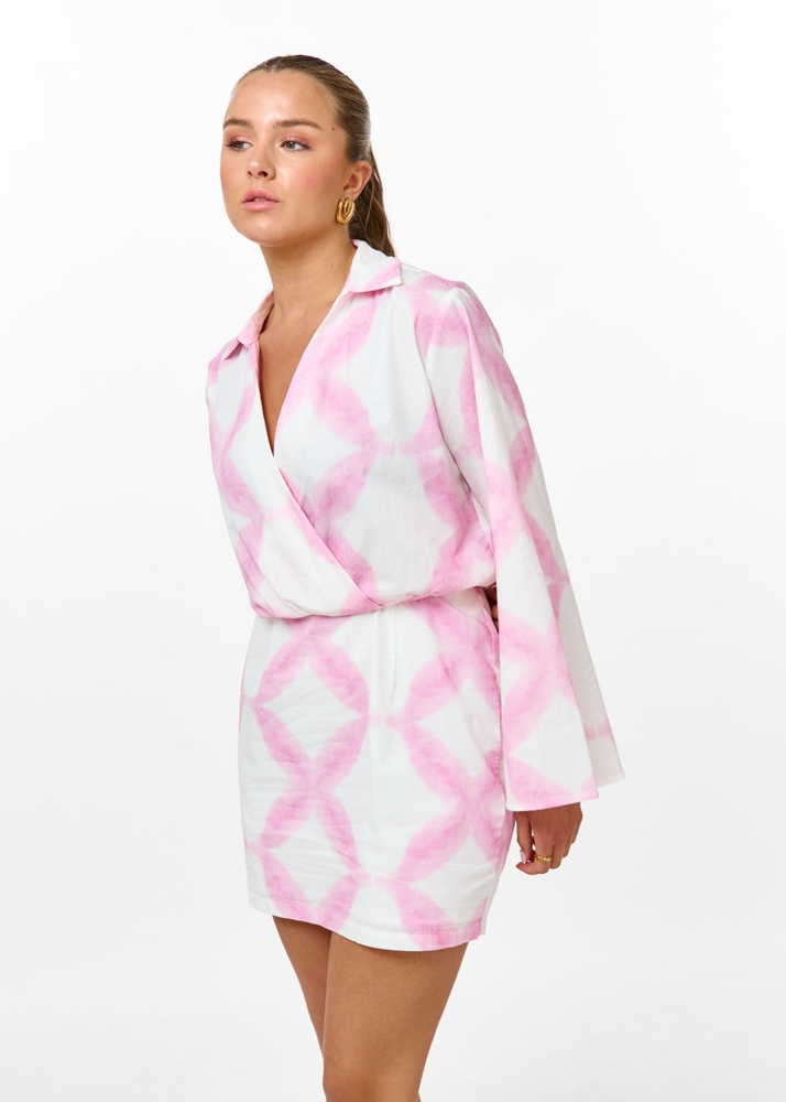 Indy jurk roze