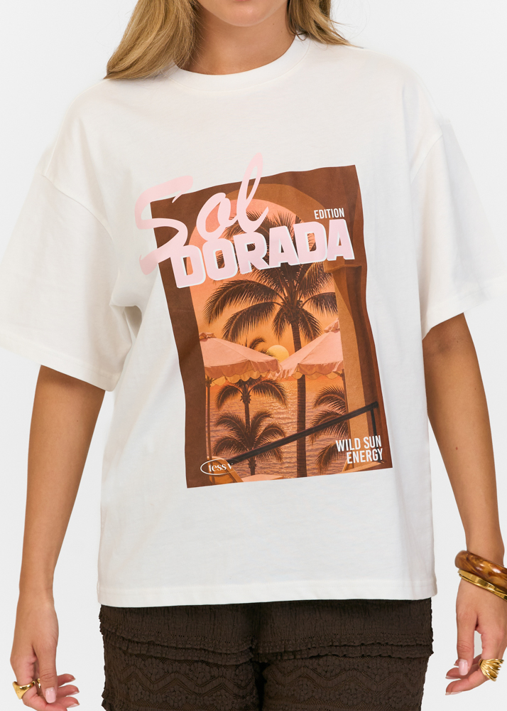 Sol dorada t-shirt