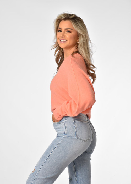 Ellen trui peach