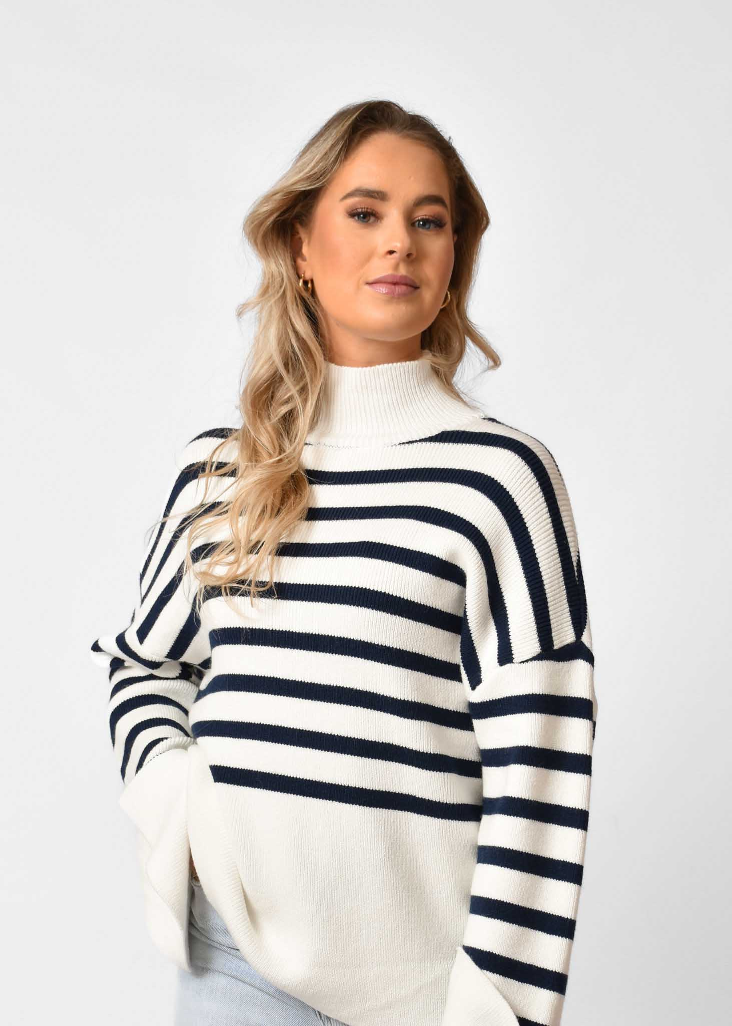 Fenna trui blauw