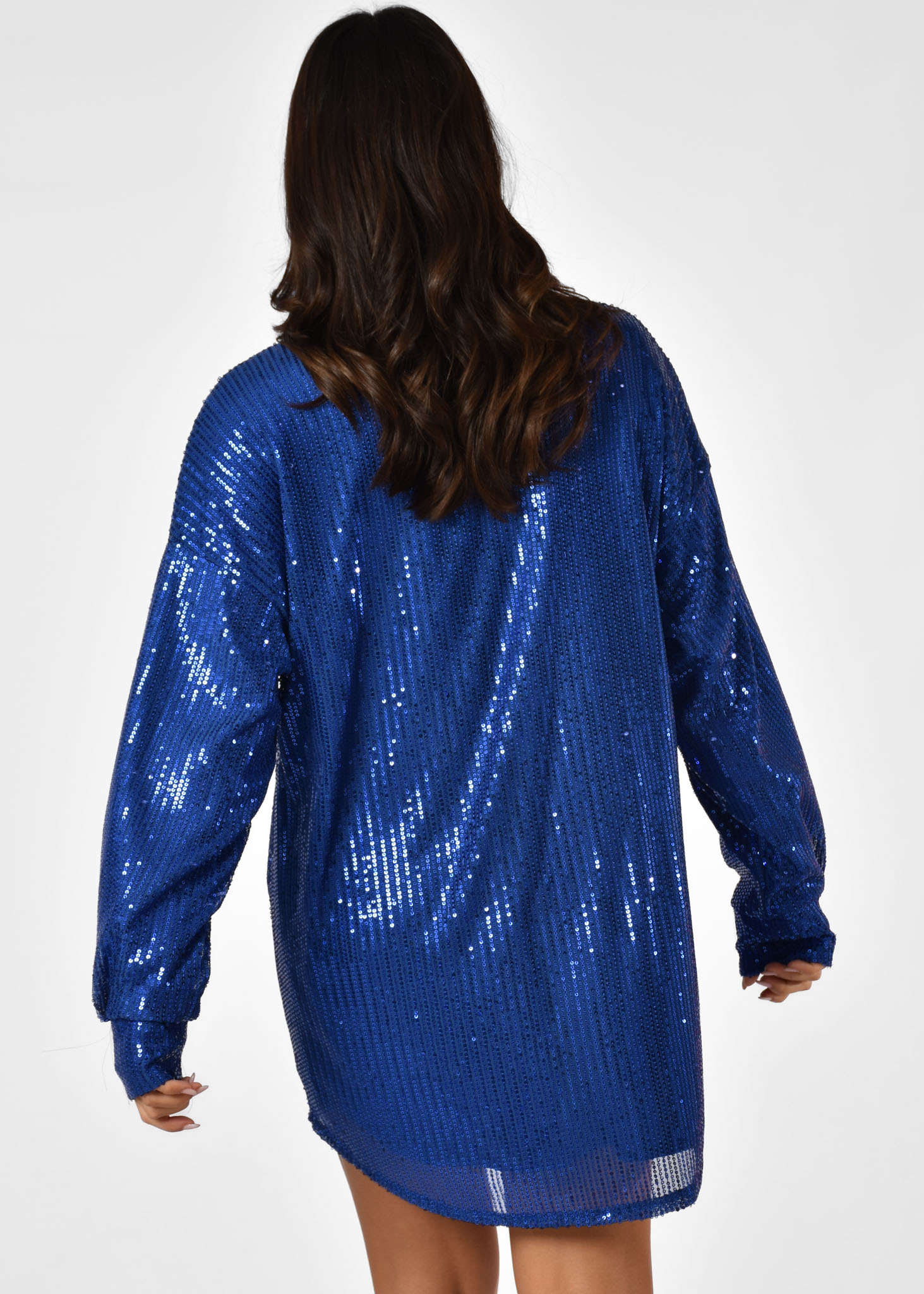 Mae blouse kobalt