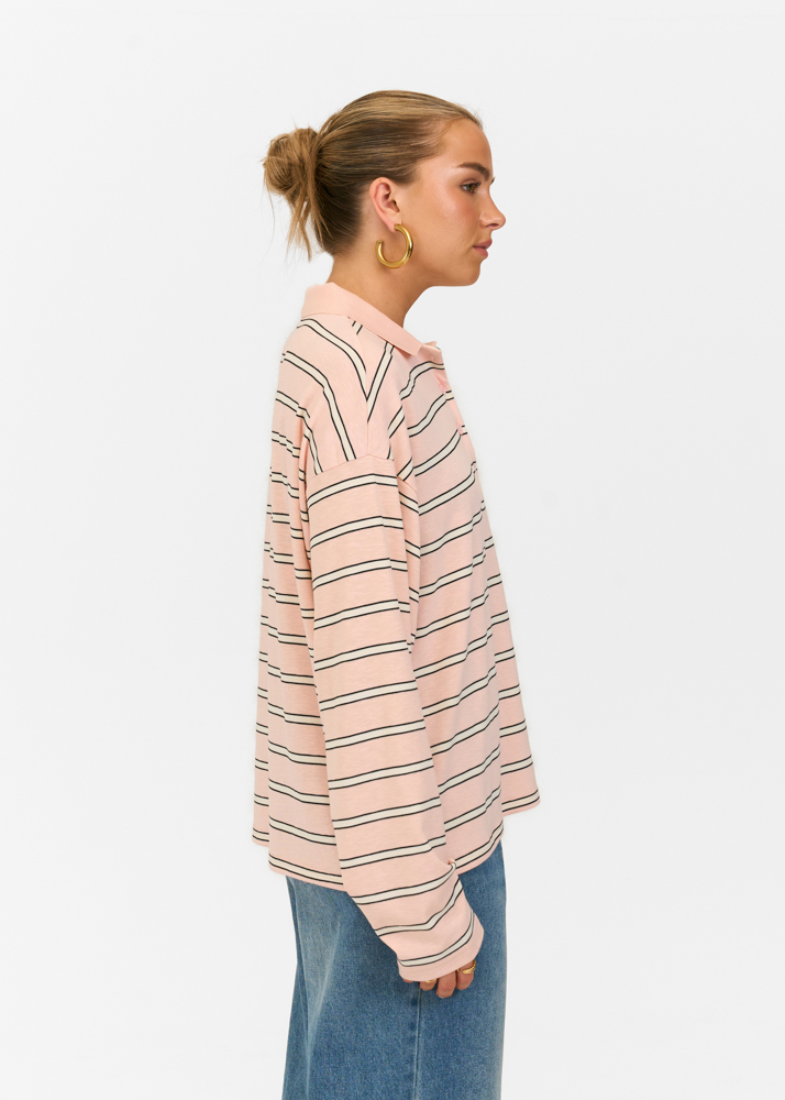 Friday Denim striped polo