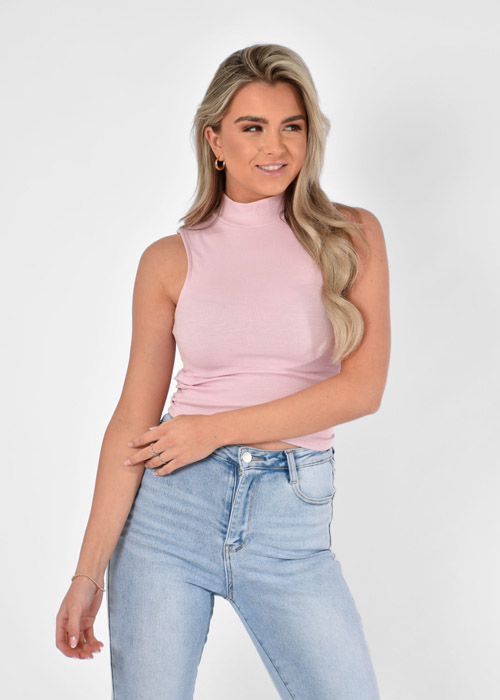 Molly top roze