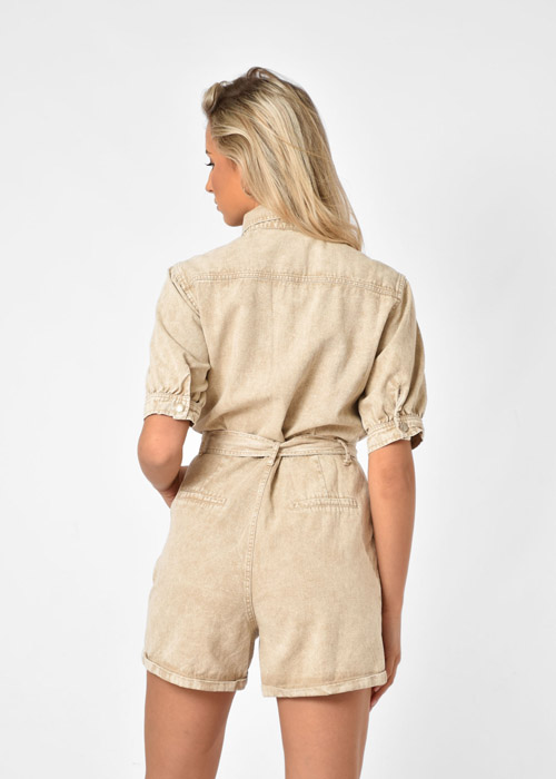 Jasmijn playsuit beige