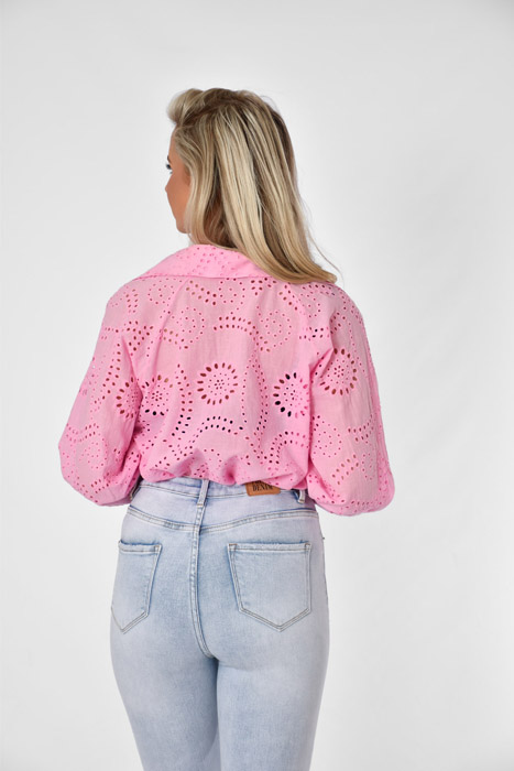 Monica blouse roze