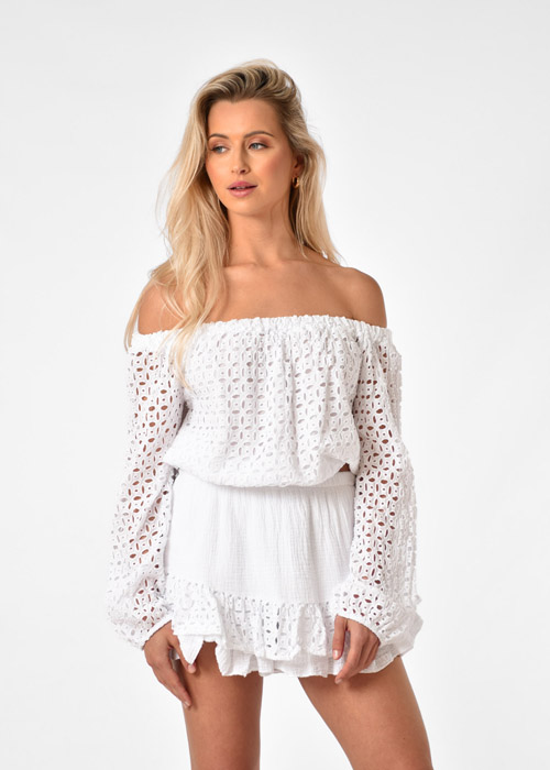 Jenna blouse wit