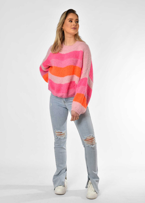Olivia trui roze 