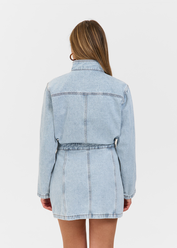 Iconic denim dress