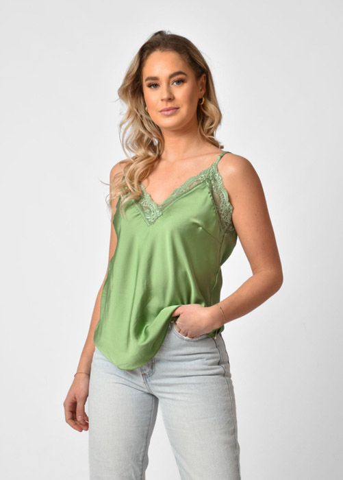 Juul top groen