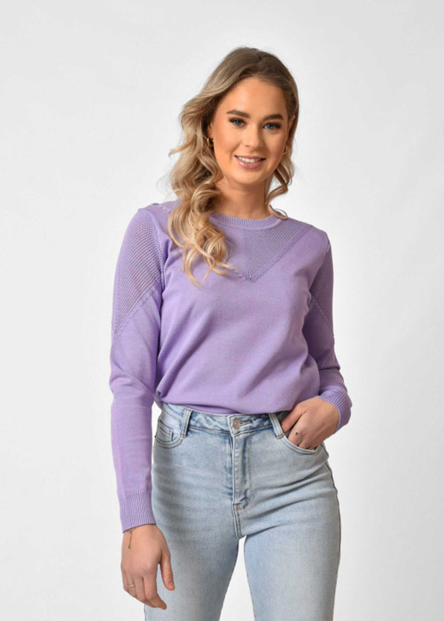 Myra top lila