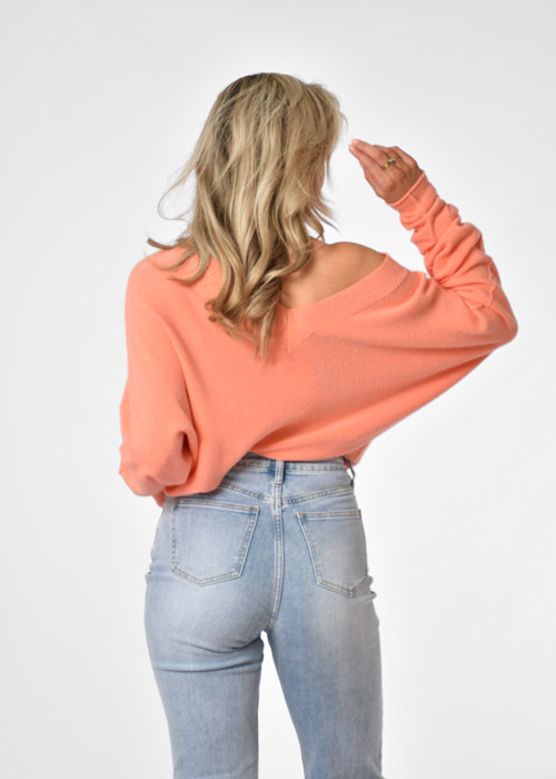 Ellen trui peach
