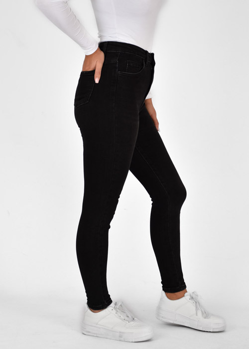 Fem jeans zwart