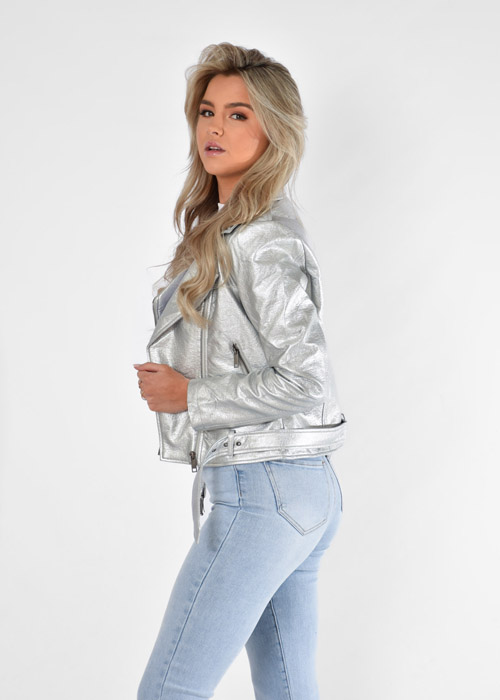 Yasmin jasje zilver